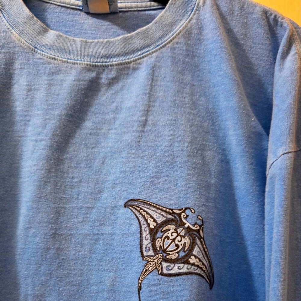 Crazy Shirts Men's Fish Inspired Long Sleeve Tee - Picture 8 of 12